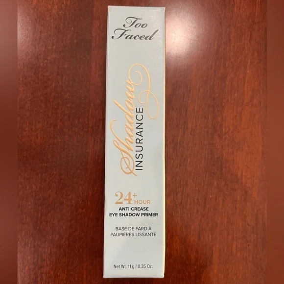 Too Faced RARE Shadow Insurance Eyeshadow Primer .35oz Brand New In Box 💯 Auth! - Picture 9 of 15